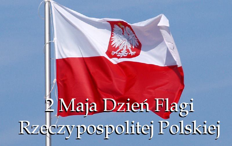 Gify 2 maja Dzień Flagi Rzeczypospolitej Polskiej - Gify i obrazki na  GifyAgusi.pl