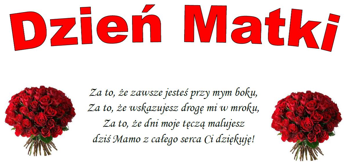 Bukiety czerwonych róż z życzeniami na dzień matki - Życzenia na ...