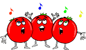 Śpiewające trzy pomidory - Gify i obrazki na GifyAgusi.pl