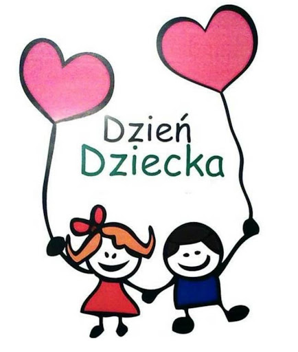 Dzieci z balonami Dzień Dziecka - Gify i obrazki na GifyAgusi.pl