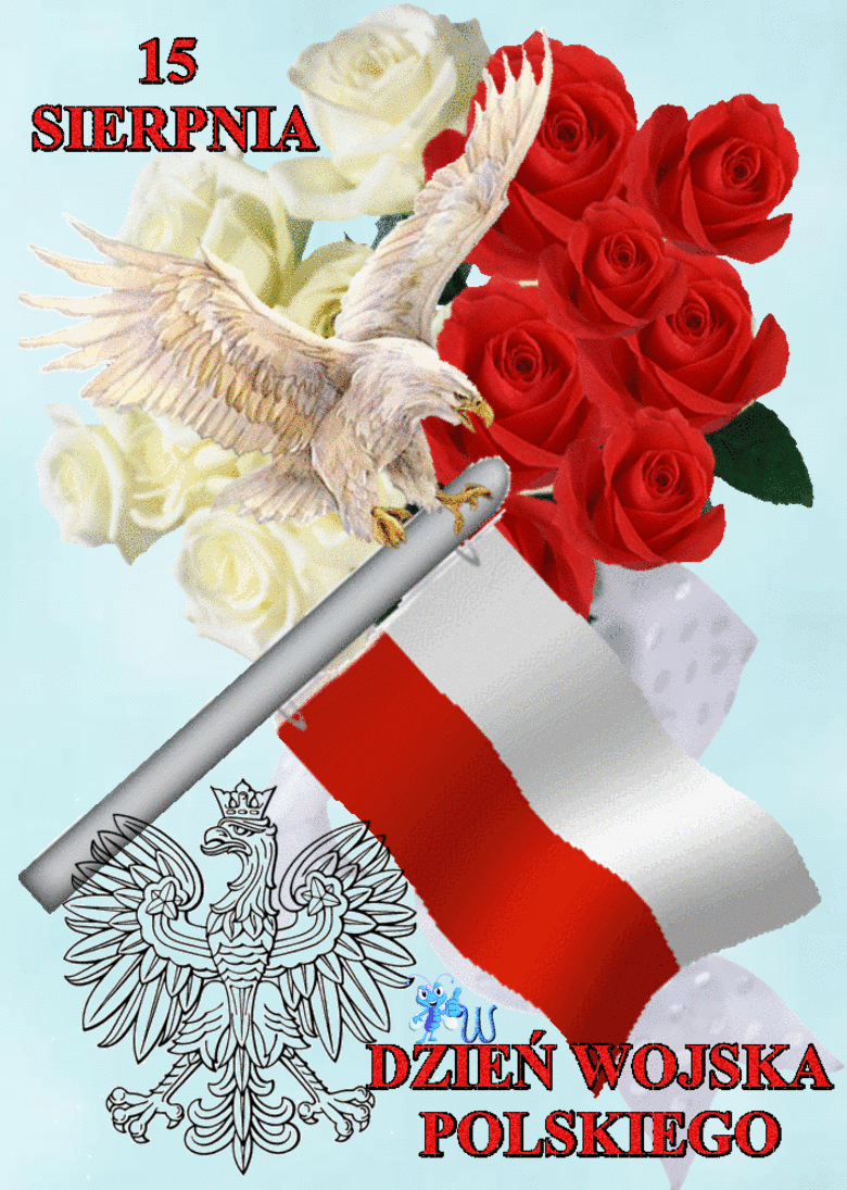 Powiewająca flaga Polski 15 sierpnia - Gify i obrazki na ...